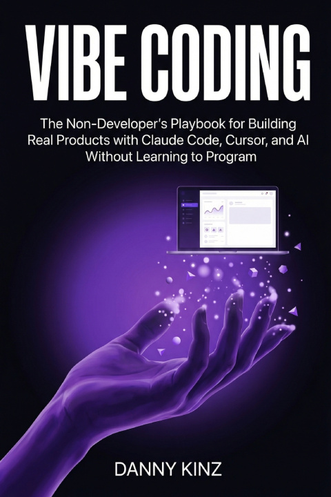 Kniha Vibe Coding Danny Kinz
