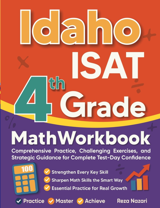 Knjiga Idaho ISAT Grade 4 Math Workbook Reza Nazari
