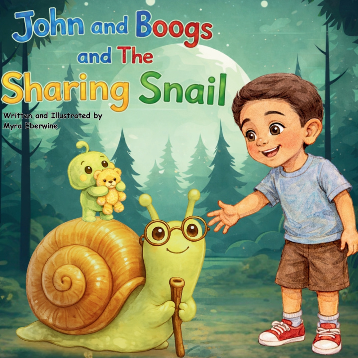 Kniha John and Boogs and The Sharing Snail Eberwine