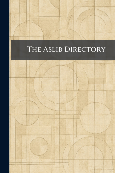 Knjiga The Aslib Directory Oxford University Press