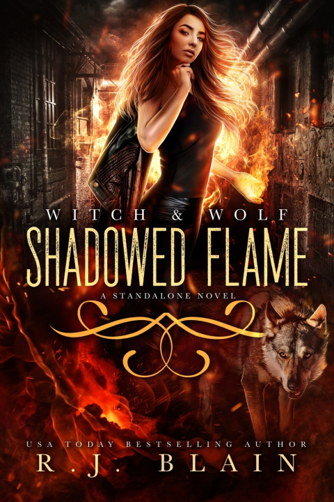 Kniha Shadowed Flame R.J. Blain