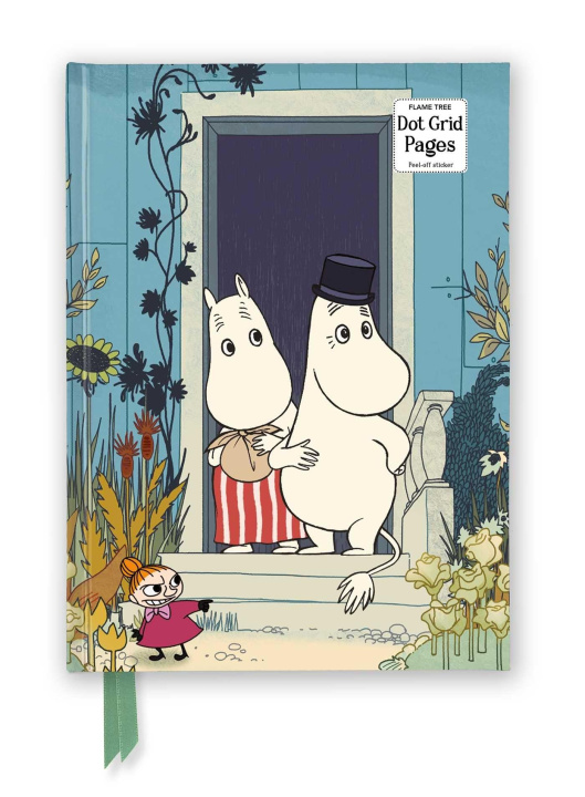 Knjiga Moomins on the Riviera (Foiled Dot Grid Journal) 