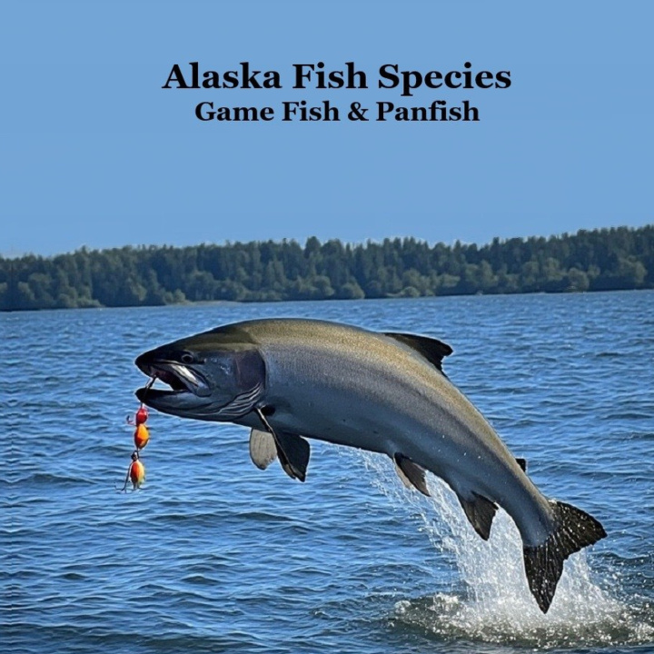 Kniha Alaska Game Fish and Panfish Species Kids Book Kinsey Marie