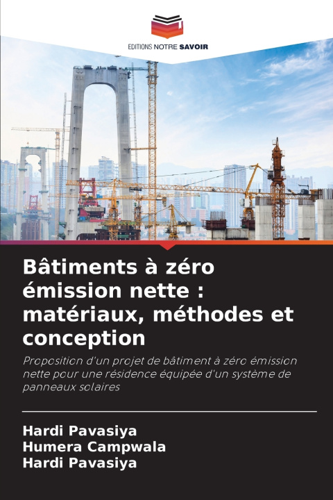 Kniha Bâtiments à zéro émission nette Hardi Pavasiya
