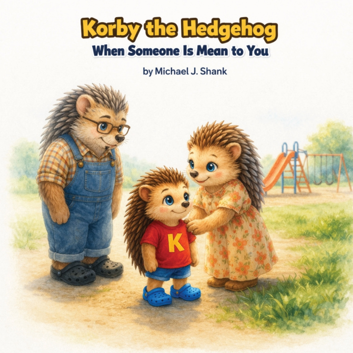 Książka Korby the Hedgehog Michael J Shank