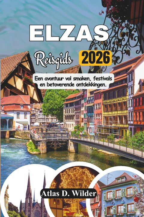 Knjiga ELZAS Reisgids 2026 Atlas D. Wilder