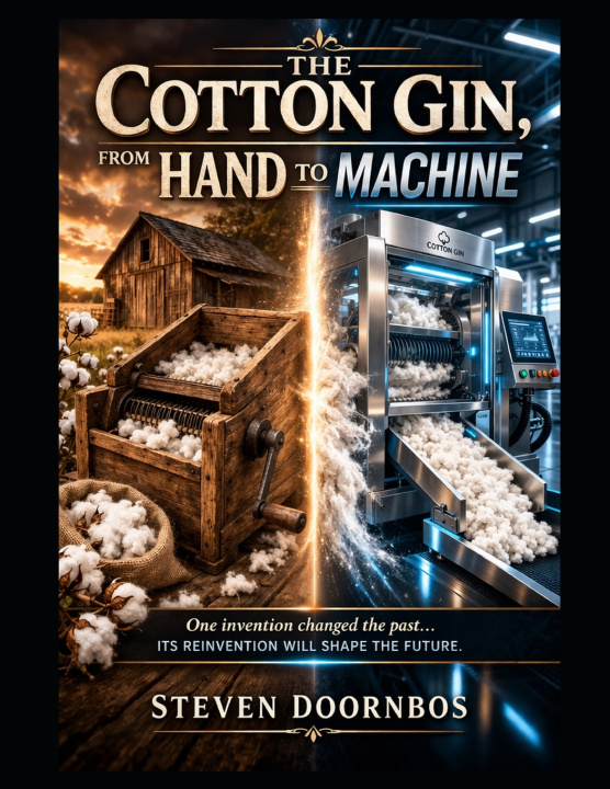 Książka THE COTTON GIN. From Hand To Machine Steven Doornbos