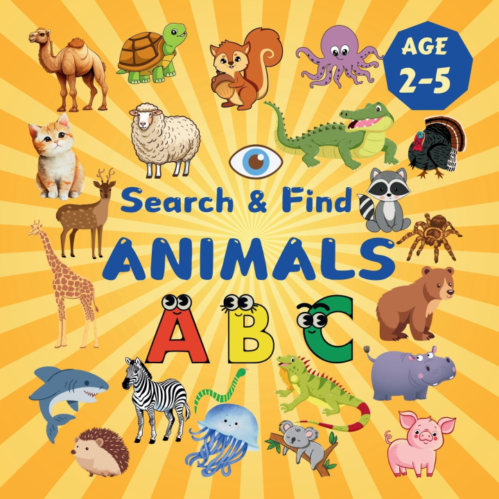 Książka Search & Find Animals Sylvia Robins