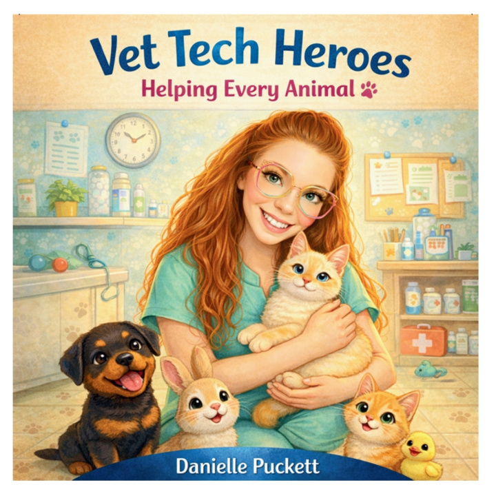 Book Vet Tech Heroes Danielle Baker