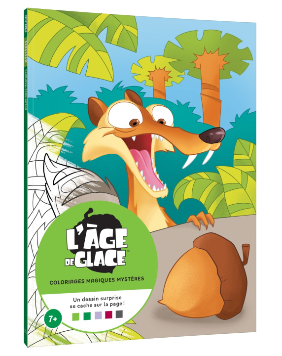 Kniha DISNEY - Mes Coloriages magiques - Mystères - L'Âge de Glace Disney