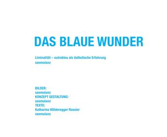 Książka Das blaue Wunder. Alfred Samuel Lanz / saemulanz
