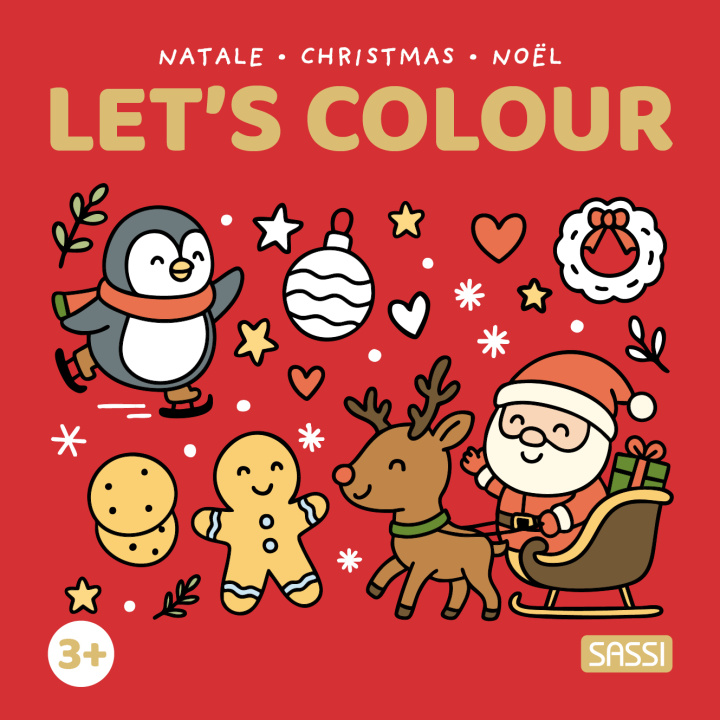 Knjiga Let's colour - Noël 