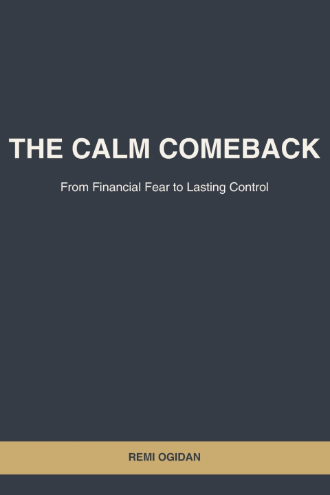 Kniha THE CALM COMEBACK REMI OGIDAN