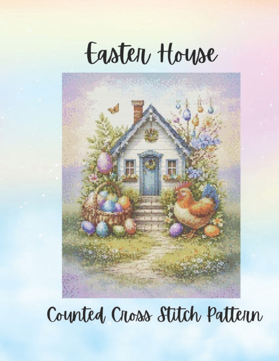 Książka Easter Egg House Paper Moon Media