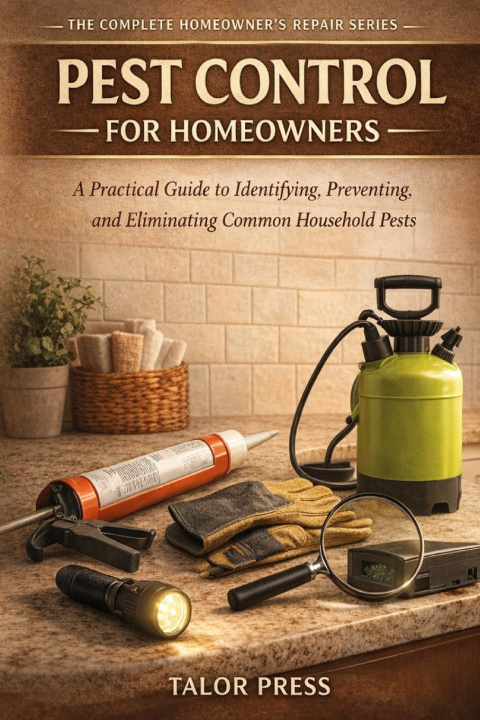Książka Home Pest Control for Beginners TALOR PRESS