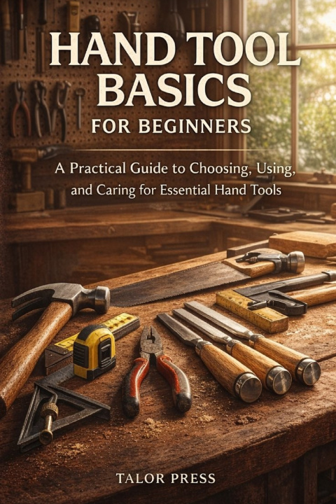 Knjiga Hand Tool Basics for Beginners TALOR PRESS