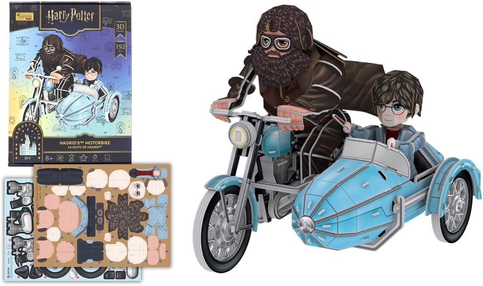 Knjiga Cubic Fun. Harry potter. Motocykl Hagrida 