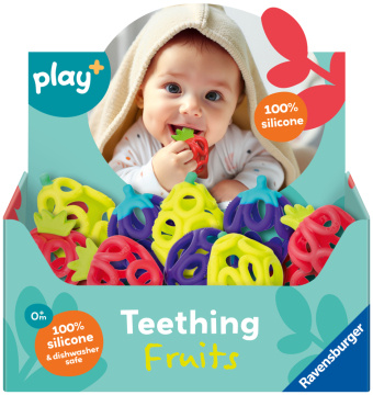 Kniha Play+ Teething Fruit 