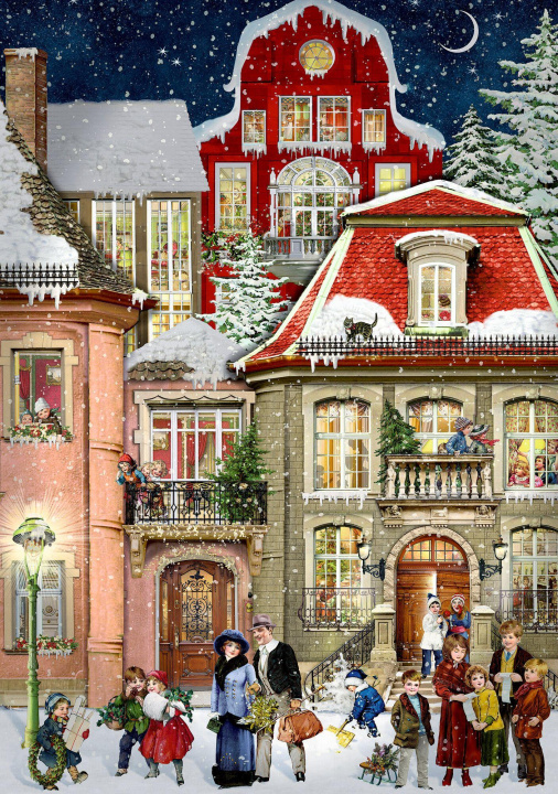 Spel/speelgoed Puzzle - In der Häusergasse Barbara Behr