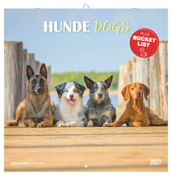 Koledar/Rokovnik Hunde 2027 Neumann Verlage GmbH & Co. KG