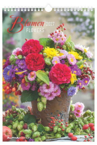 Kalendar/Rokovnik Blumen 2027 Neumann Verlage GmbH & Co. KG