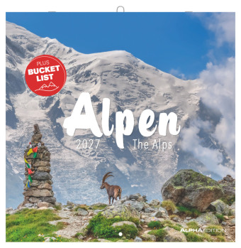 Kalendář/Diář Alpen 2027 Neumann Verlage GmbH & Co. KG