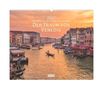 Kalendár/Diár Traum von Venedig 2027 Neumann Verlage GmbH & Co. KG