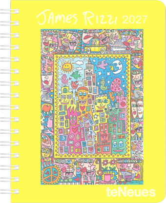 Koledar/Rokovnik James Rizzi Diary 2027 Neumann Verlage GmbH & Co. KG