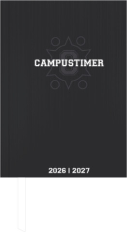 Kalendár/Diár Campustimer Black 2027 Neumann Verlage GmbH & Co. KG