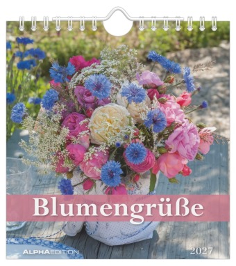 Koledar/Rokovnik Blumengrüße 2027 Neumann Verlage GmbH & Co. KG