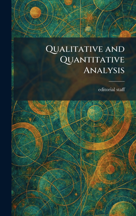 Kniha Qualitative and Quantitative Analysis editorial staff