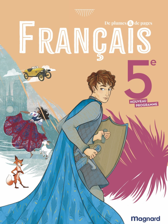 Boek De plumes et de pages Français 5e (2026) - Manuel élève Randanne