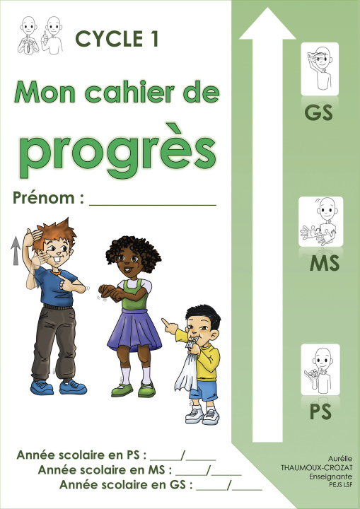 Kniha Mon cahier de progrès Thaumoux-Crozat