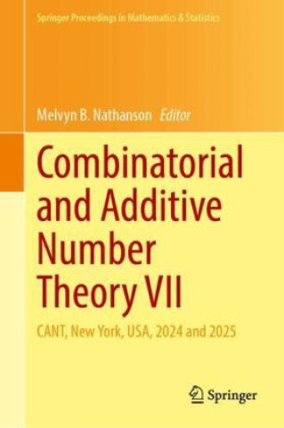 Buch Combinatorial and Additive Number Theory VII Melvyn B. Nathanson