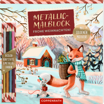 Kniha Metallic-Malblock Miriam Fritz