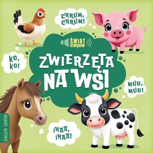 Kniha Książeczka kartonowa. Zwierzęta na wsi 