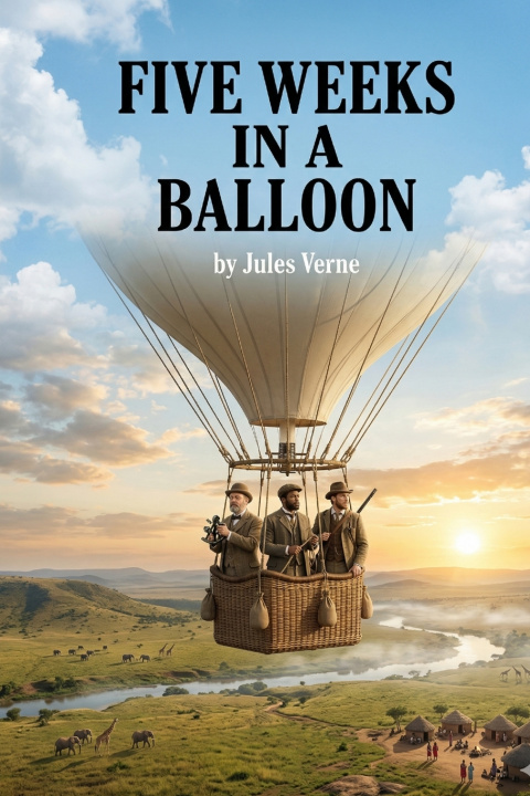 Knjiga Five Weeks in a Balloon Jules Verne