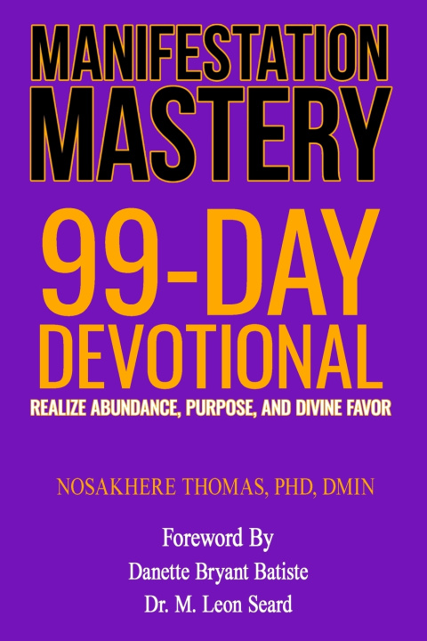 Kniha MANIFESTATION MASTERY NOSAKHERE THOMAS