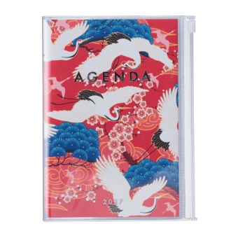 Calendario/Agenda Mark's 2026/2027 Diary B6 Japan, Birds Red Mark's Inc