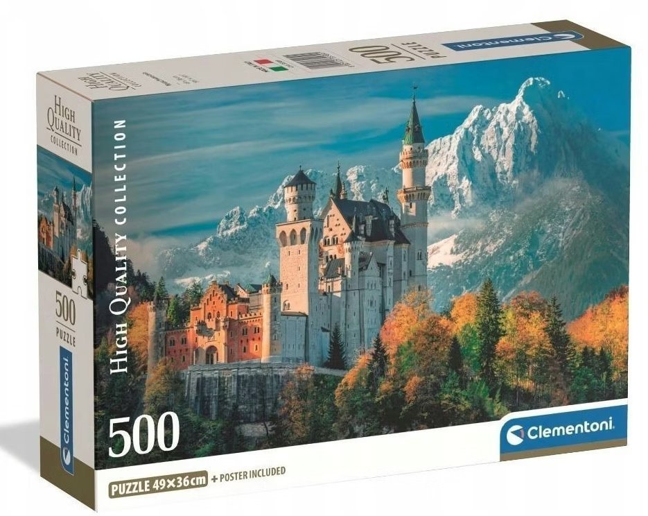 Igra/Igračka Puzzle Zámek Neuschwanstein 500 dílků 