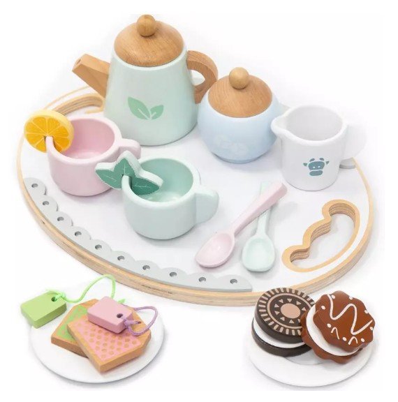 Igra/Igrača Dřevěný čajový set 