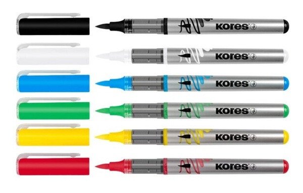 Pisarniški material Akrylové popisovače Kreative Marker Selection 6ks 