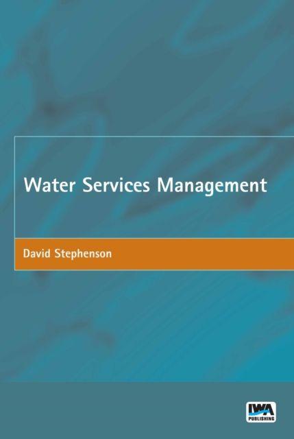 Book Water Services Management David Stephenson