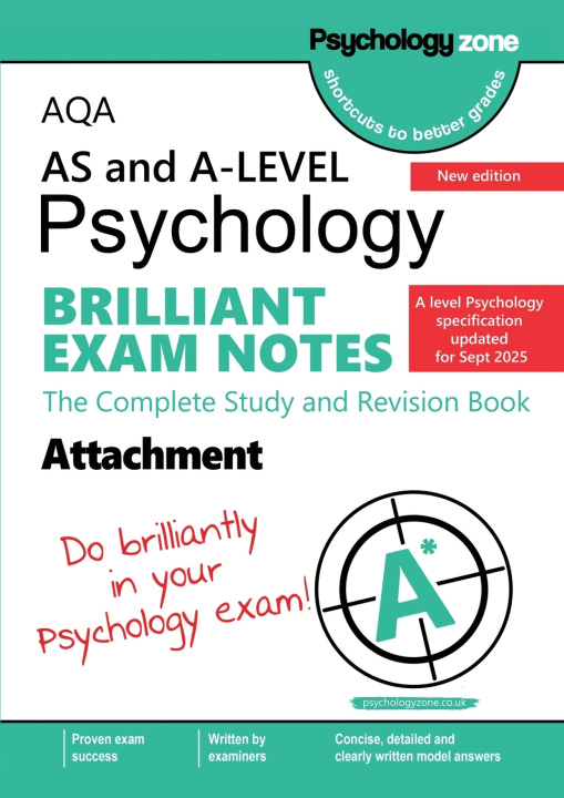 Knjiga AQA A-Level Psychology Brilliant Exam Notes Nicholas Savva