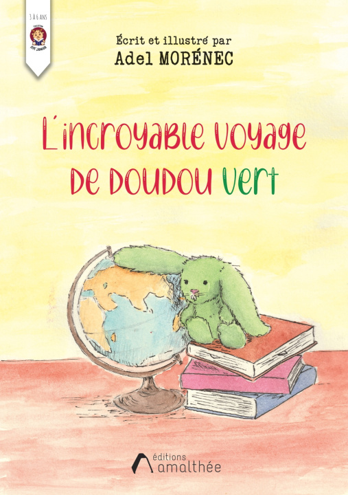 Kniha L'incroyable voyage de doudou vert ADEL MORENEC