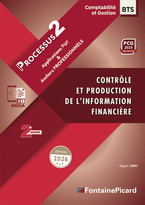 Kniha P2 BTS COMPTA GESTION BTS2 JENNY