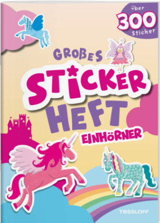 Knjiga Großes Stickerheft. Einhörner Ilka Röhling