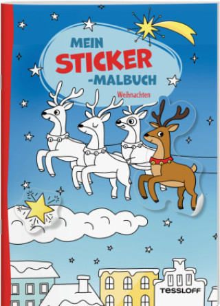 Knjiga Mein Sticker-Malbuch. Weihnachten Carmen Eisendle