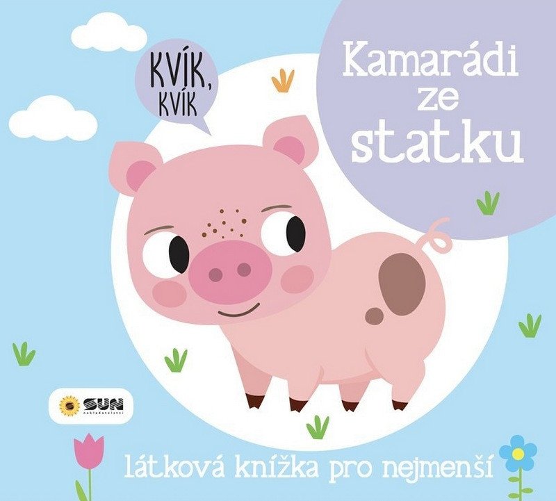 Kniha Kamarádi ze statku - Látková knížka pro nejmenší 