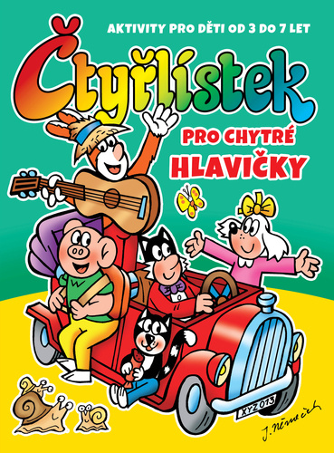 Knjiga Čtyřlístek pro chytré hlavičky Jaroslav Němeček
